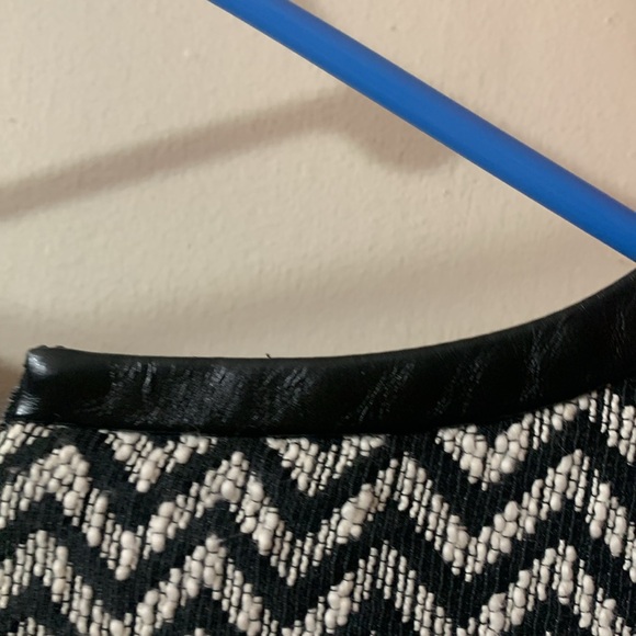 Women Kasper black/white dress sz 16p lined - Picture 5 of 5